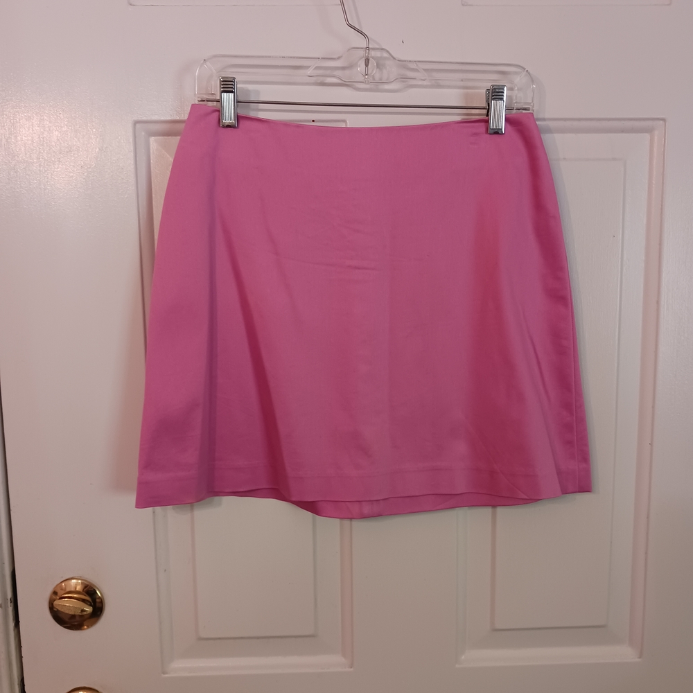 Pink A-Line Mini Skirt